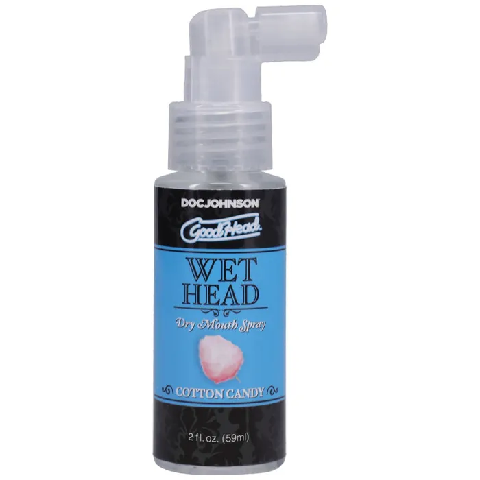 Goodhead Wet Head Dry Mouth Spray Cotton Candy 2 Fl Oz 59ml Doc Johnson Enhancers