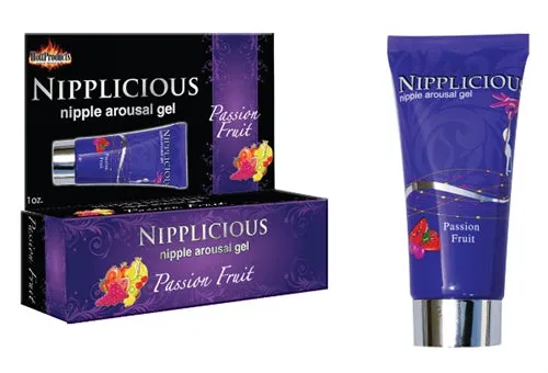 Hott Products Vibrators Nipplicious 1 Fl Oz Passion Fruit Boxed