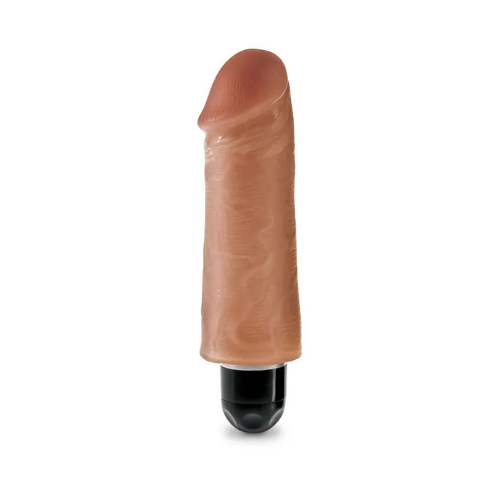 King Cock 5 Vibrating Stiffy Tan Pipedream Dildos