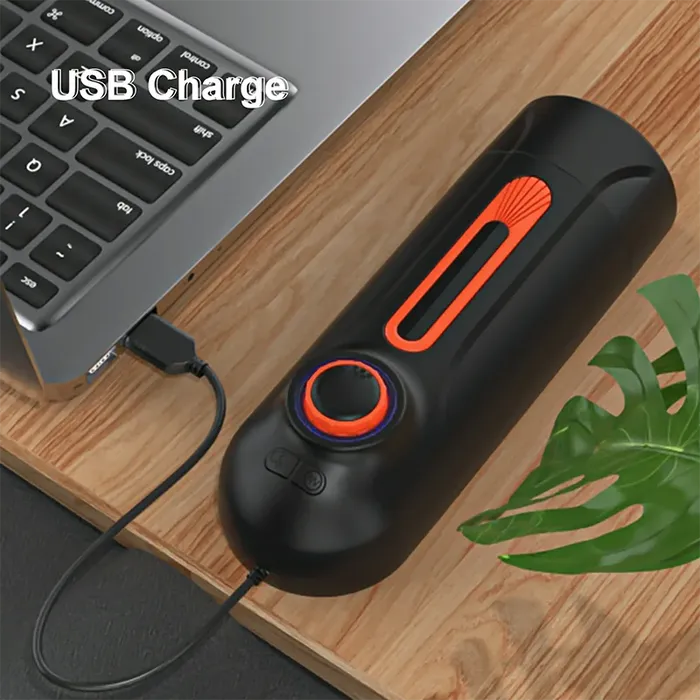 Lovetoyshub Male Sex Toys | 5 in 1  10 Vibration Thrusting 4 Suction Automatic Stroker Masturbator