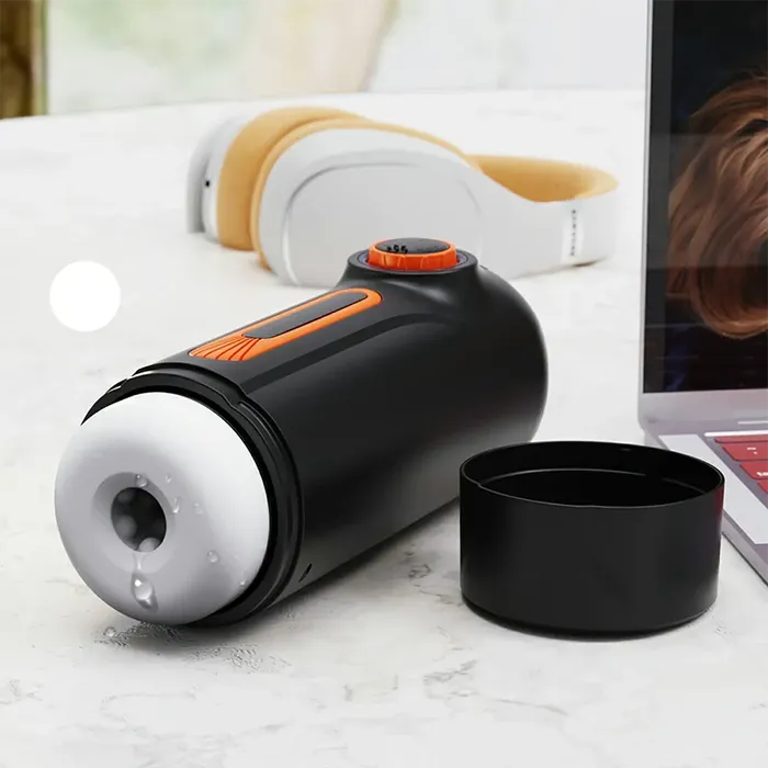 Lovetoyshub Male Sex Toys | 5 in 1  10 Vibration Thrusting 4 Suction Automatic Stroker Masturbator
