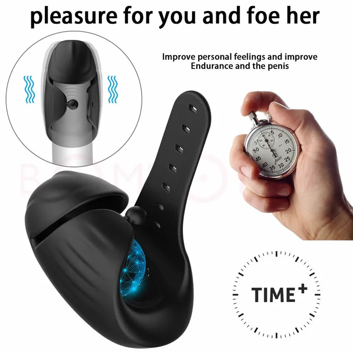 Lusty Age Female Sex Toys | Adjustable Glans Vibrator Penis Massager