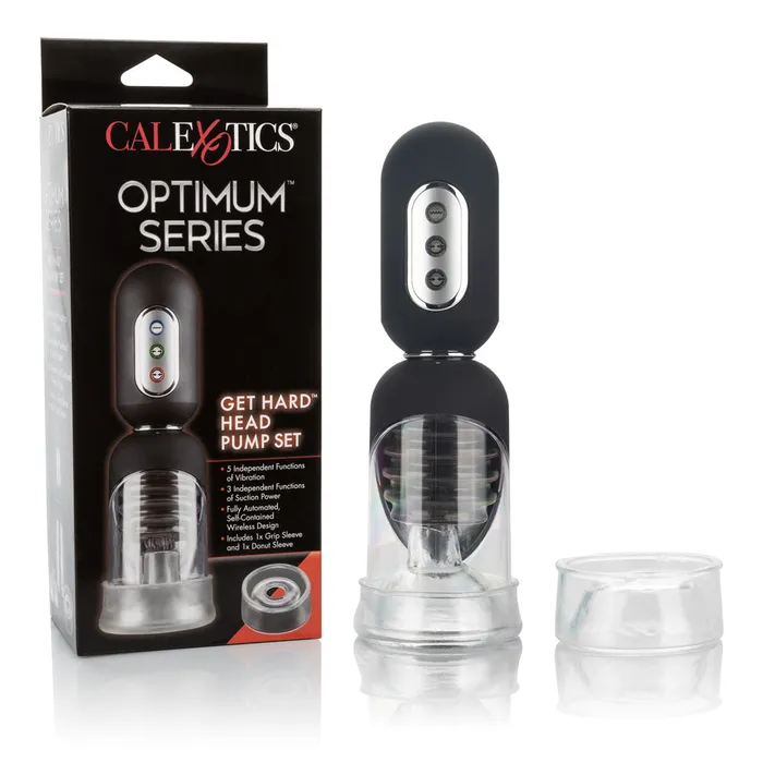 Male Sex Toys | Optimum Series Get Hard Head Pump Set - CalExotics Male Sex Toys | Optimum Series Get Hard Head Pump Set - CalExotics