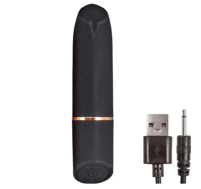 Nasstoys Mystique Rechargeable Bullet Vibrator - Balck | Novelties By Nasswalk Female Sex Toys