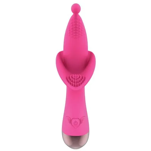 Nasstoys Vibrators | Passion Flower Bud Heat Up Massager Pink