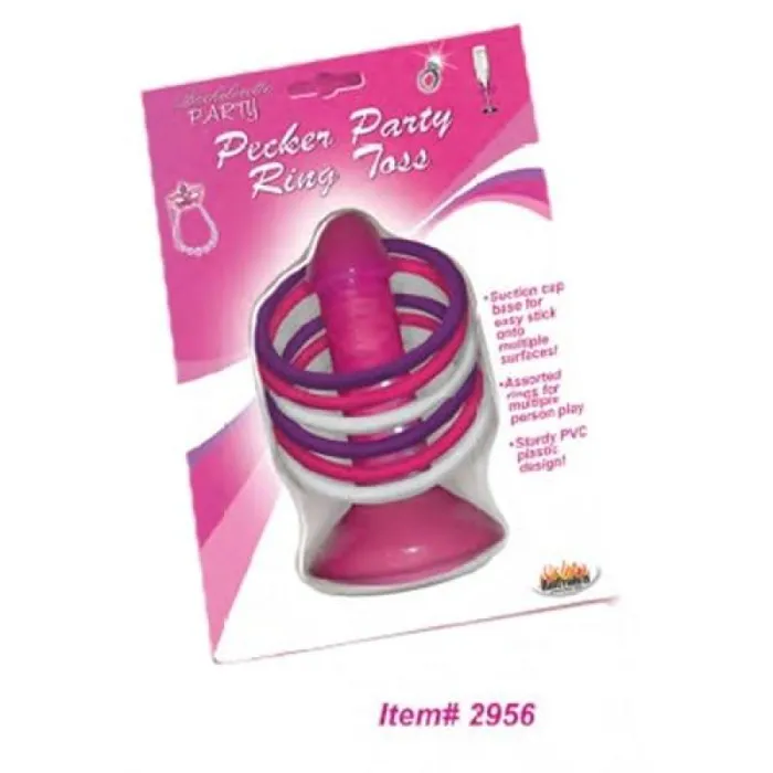 Pink Pecker Party Ring Toss | Hott Products Vibrators