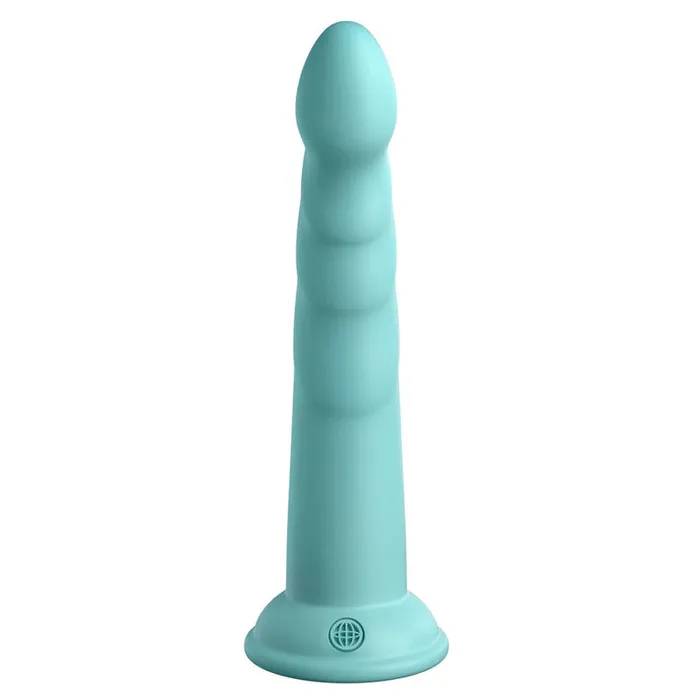 Pipedream Female Sex Toys | Dillio Platinum Slim Seven - Teal-(pd5387-14)