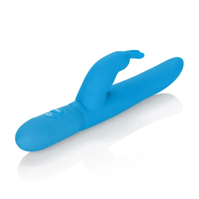 Posh 10Function Silicone Bounding Bunny Blue CalExotics Vibrators