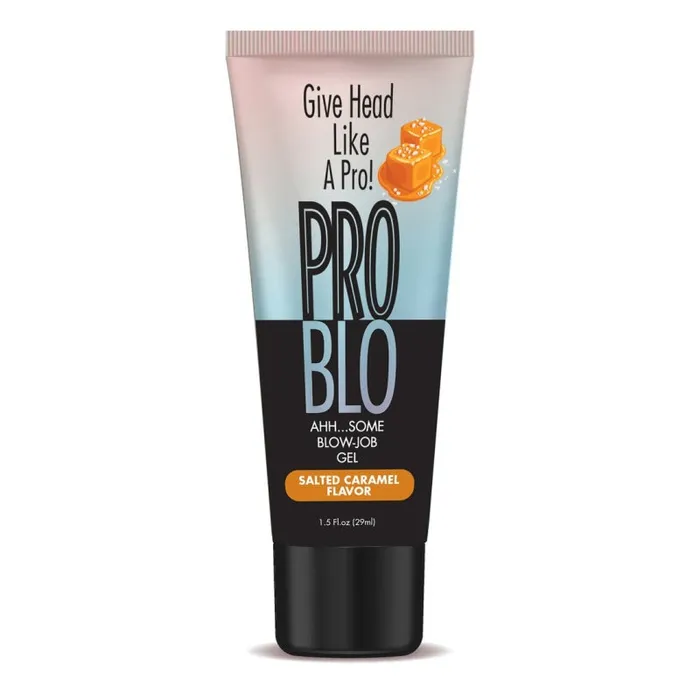 Problo Ahhsome BlowJob Gel Salted Caramel 15 Fl Oz Little Genie Enhancers