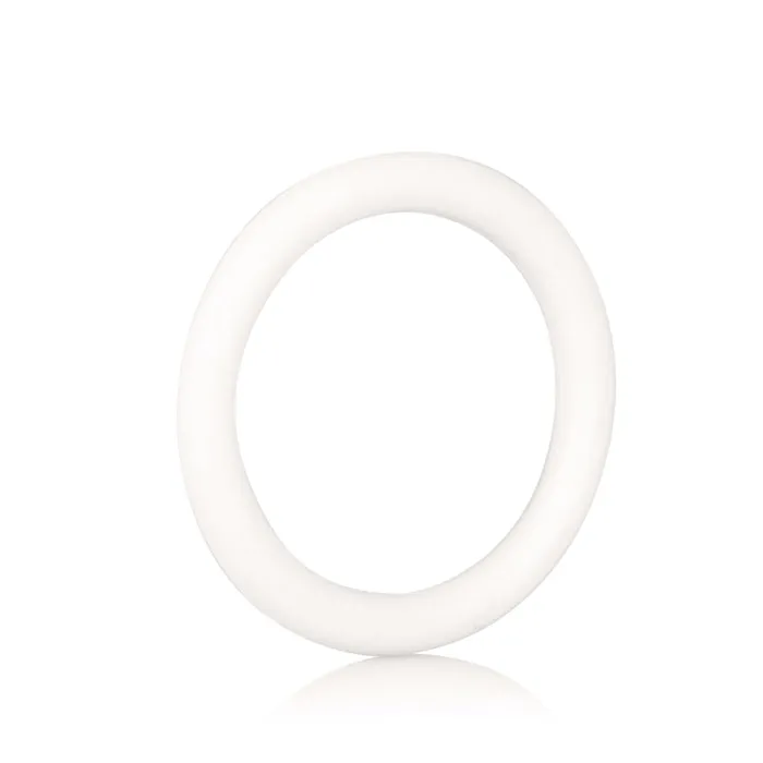 Rubber Ring - Medium - White | CalExotics Male Sex Toys Rubber Ring - Medium - White | CalExotics Male Sex Toys