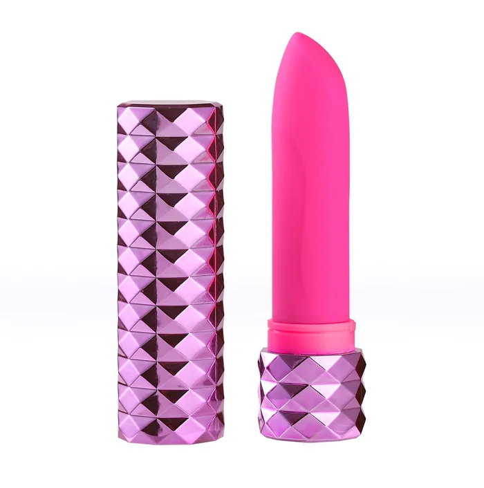 Sale Roxie Crystal Gem Lipstick Bullet Vibrator Pink Vibrators