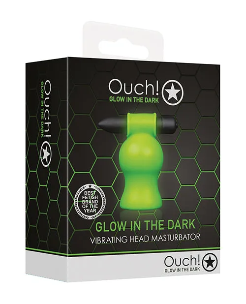 Shots Ouch Vibrating Head Masturbator Glow In The Dark Shots America Male Sex Toys Shots Ouch Vibrating Head Masturbator Glow In The Dark Shots America Male Sex Toys