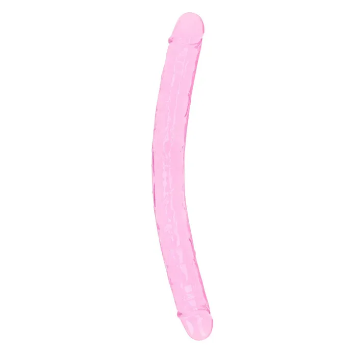 Shots Toys Dildos REALROCK 34 cm Double Dong Pinkrea159pnk