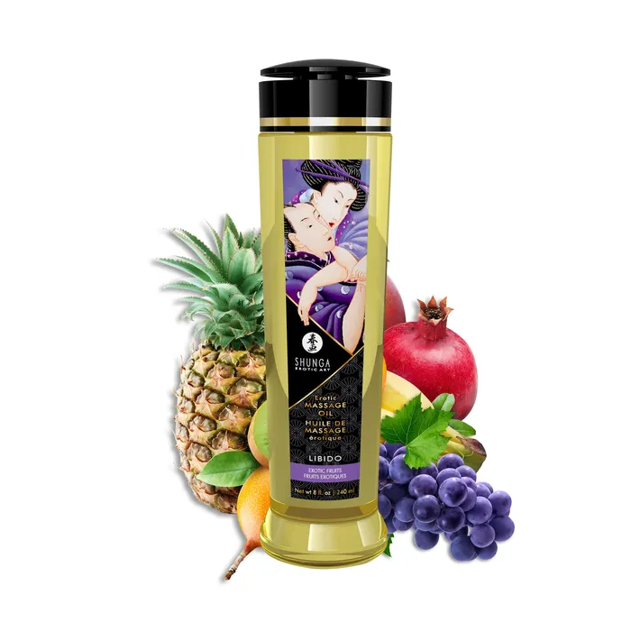 Shunga Couples Massage Oils Libido 8 Fl Oz