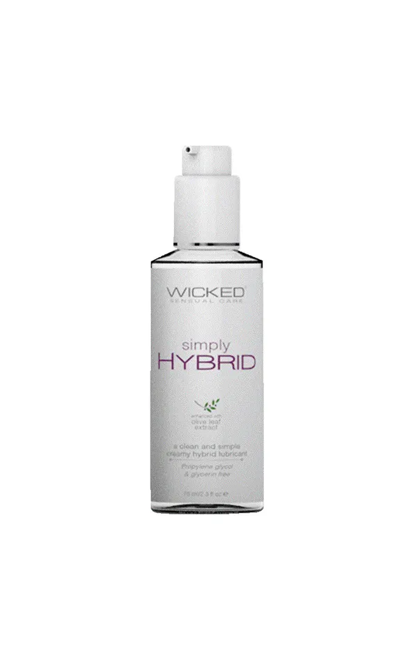 Simply Hybrid Fragrance Free Lubricant 23 Fl Oz Wicked Sensual Care Lubricants