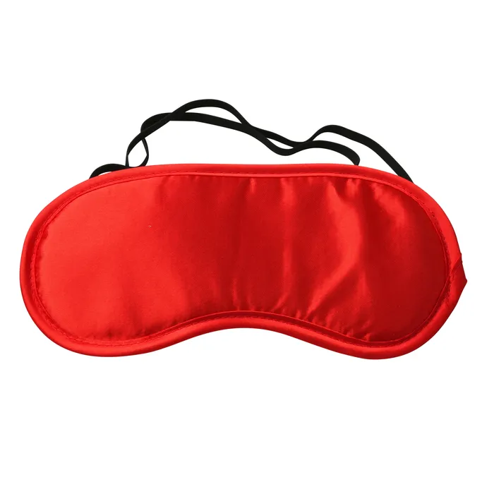 Sportsheets Vibrators Sex and Mischief Satin Blindfold Red