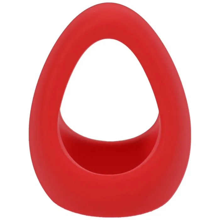 Tantus Male Sex Toys Stirrup Silicone Cock Ring Crimson