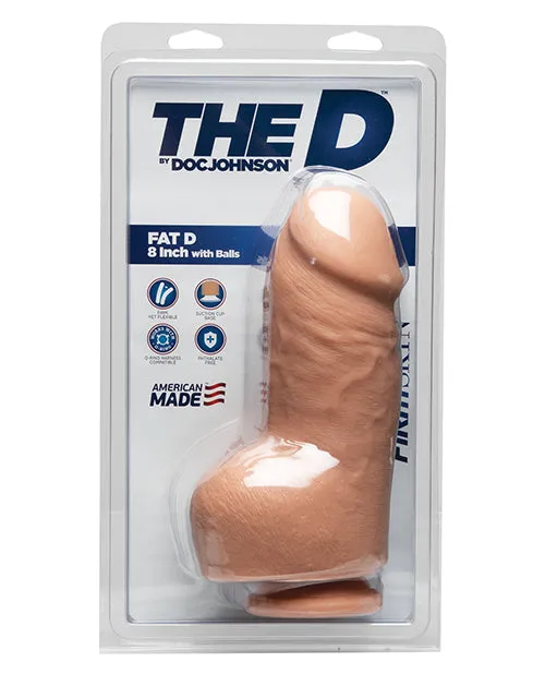 The D Fat D W/balls | Doc Johnson Dildos