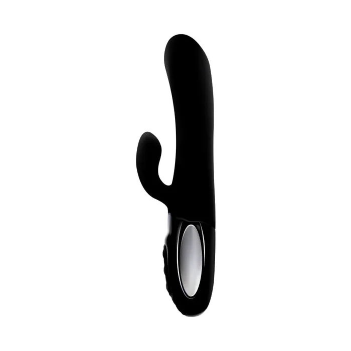 Viben Female Sex Toys | Hypnotic - Black - Thrusting Rabbit With Swinging Clitoral Stimulator