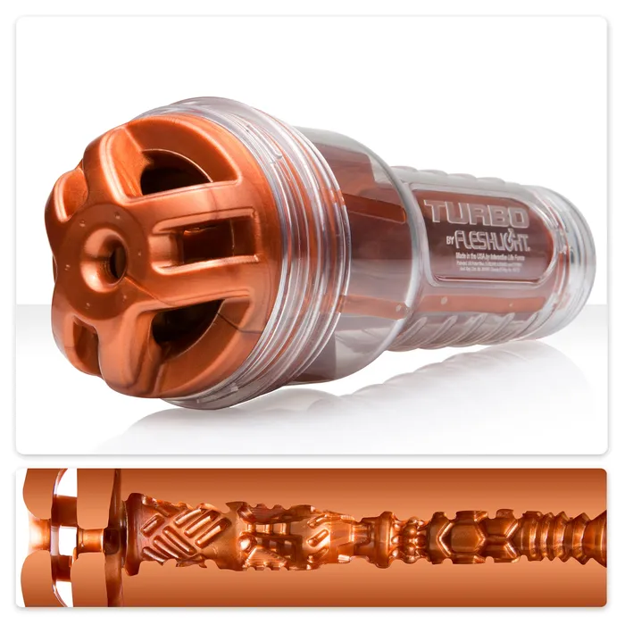 Vibrators Fleshlight Fleshlight Turbo Ignition Copper