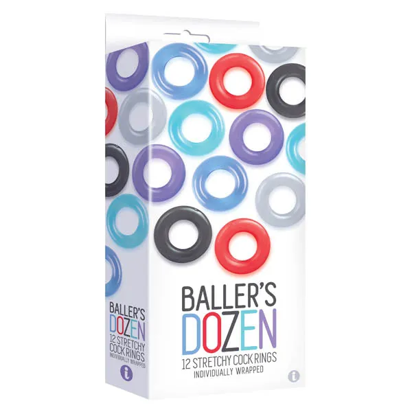 Vibrators Icon Brands Ballers Dozen Smoothic26032