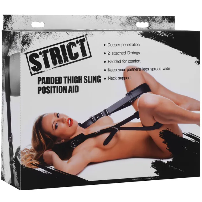 Vibrators XR Brands Strict Padded Thigh Sling Position Aid