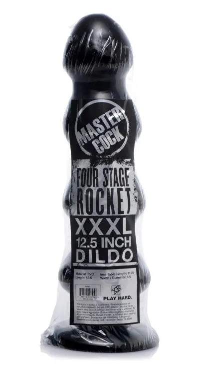 XR Brands Master Cock Four Stage Rocket 12in Dildo | Dildos