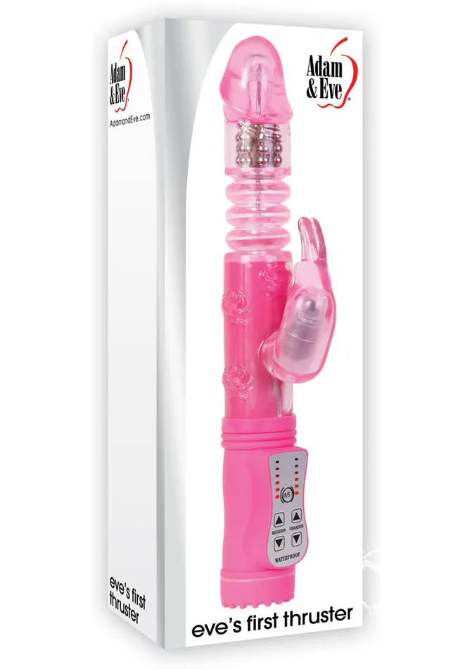 Adam and Eve Eves First Thruster Rabbit Vibrator Adam and Eve Female Sex Toys