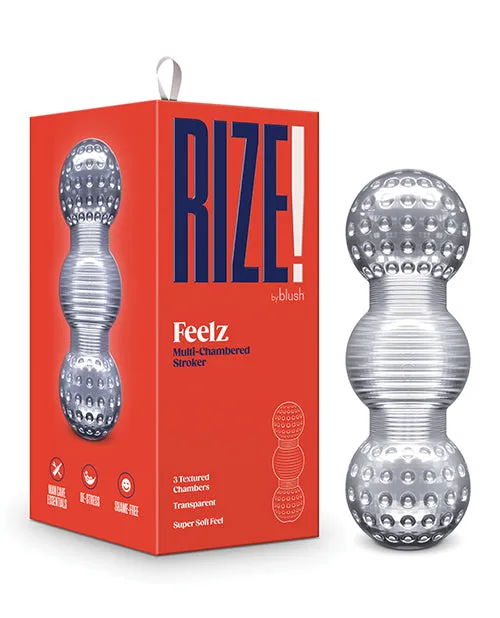 Blush Rize Feelz Clear Blush Novelties Dildos