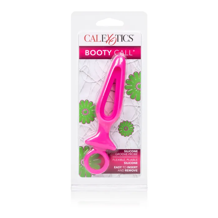 California Exotic Anal Booty Call Silicone Groove Probe Pink
