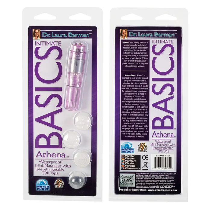 California Exotic Berman Intimate Basics Athena Vibrators