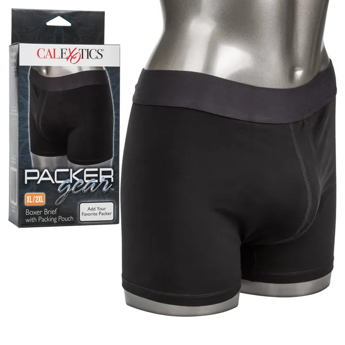 California Exotic Female Sex Toys Packer Gear Boxer Brief With Packing Pouch Xl 2xl