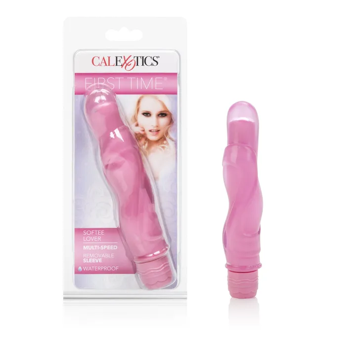 California Exotic Vibrators First Time Softee Lover Vibe Pink