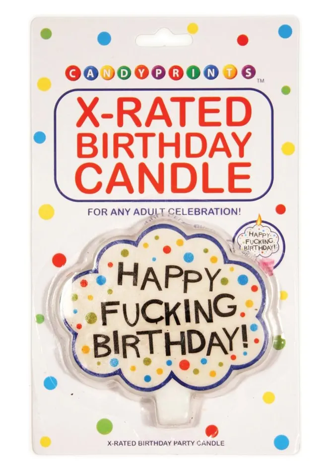 Candyprints XRated Birthday Candle Candyprints Party Vibrators