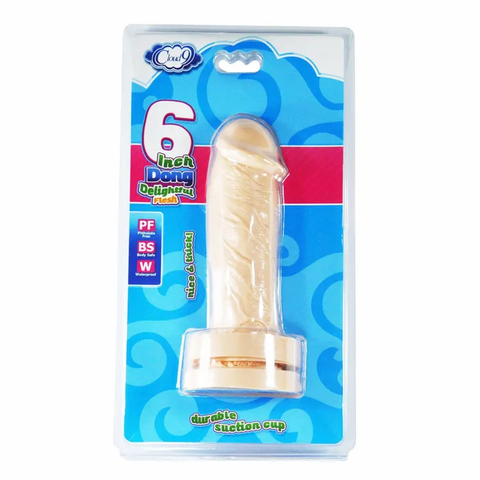 Cloud 9 Dildos Cloud 9 Delightful Dong 6 inch Flesh