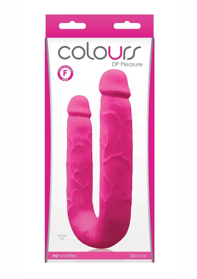 Dildos Colours Colours DP Pleasures Silicone Double Dildo