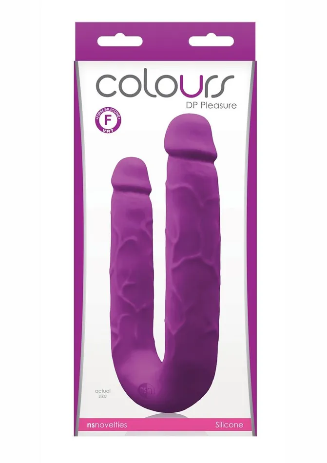 Dildos Colours Colours DP Pleasures Silicone Double Dildo