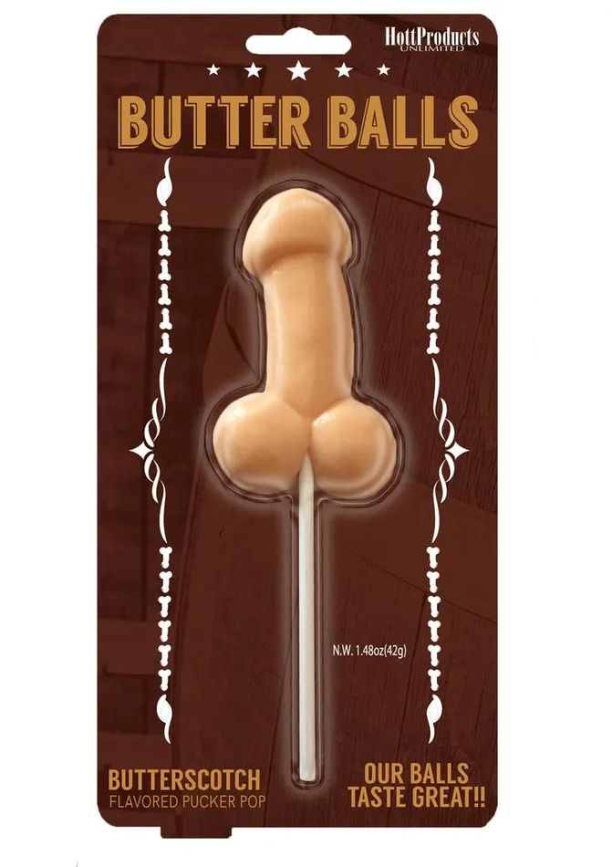 Dildos Hott Products Butter Balls Lollipop Butterscotch