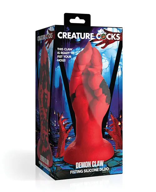 Dildos Xr LLC Creature Cocks Demon Claw Fisting Silicone Dildo Red