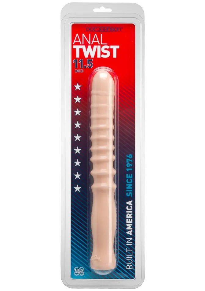 Doc Johnson Male Sex Toys Anal Twist Probe with EasyGrip Handle
