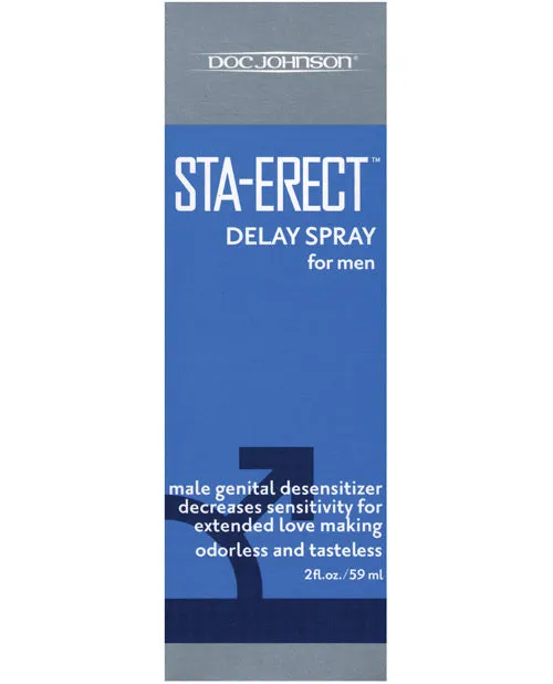 Doc Johnson Vibrators StaErect Spray 2 oz