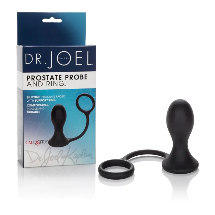 Dr Joel Kaplan Prostate Probe and Ring Black California Exotic Anal