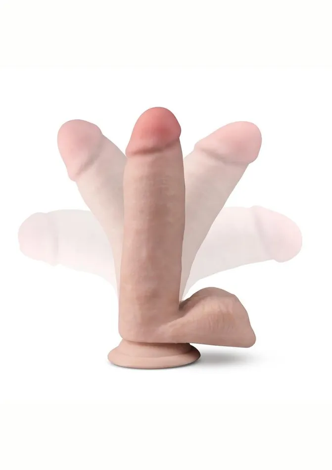 Dr Skin Dildos Dr Skin Plus Posable Dildo with Balls and Suction Cup