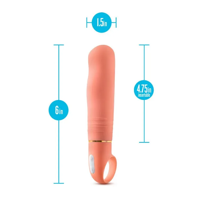 Female Sex Toys Blush Novelties Aria Smokin AF Coral 152 cm Vibrator