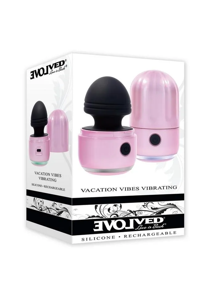 Female Sex Toys Evolved Vacation Vibes Vibrating Rechargeable Silicone Discreet Vibrator