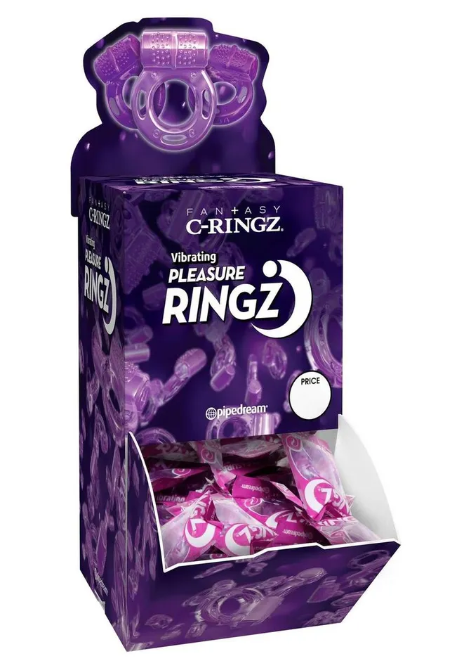 Female Sex Toys Fantasy CRingz Vibrating Pleasure Ringz Disposable Cock Rings