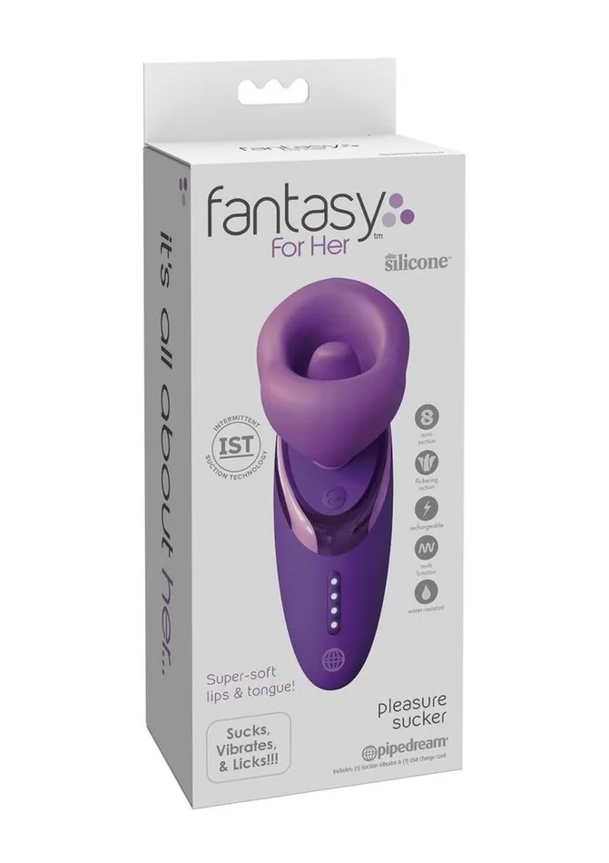 Female Sex Toys Fantasy For Her Fantasy For Her Pleasure Sucker Rechargeable Silicone Clitoral Stimulator