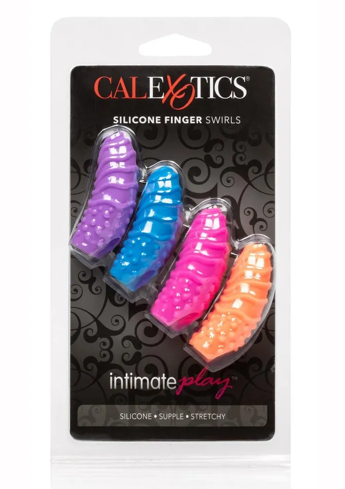 Female Sex Toys Intimate Play Silicone Finger Swirls Finger Massagers Intimate Play