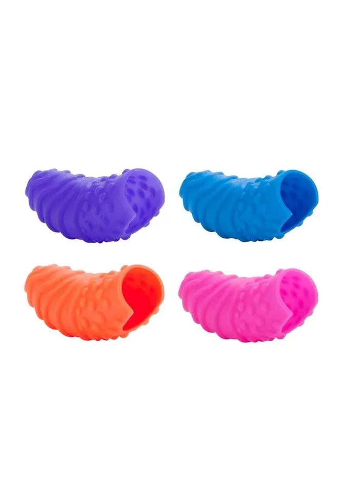 Female Sex Toys Intimate Play Silicone Finger Swirls Finger Massagers Intimate Play