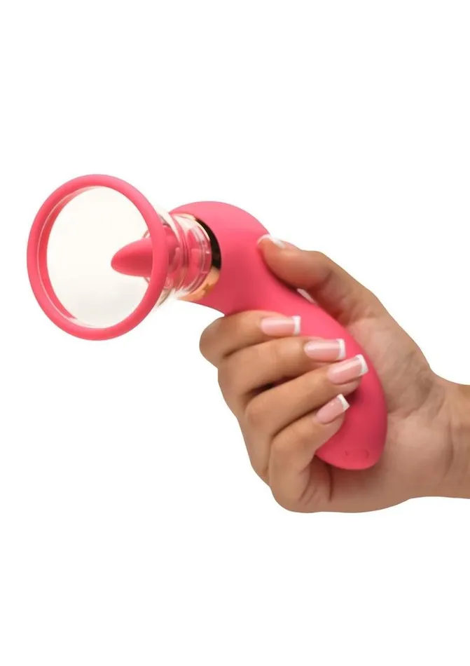 Female Sex Toys Lickgasm Lickgasm Plump Pleasure Licking and Sucking Rechargeable Silicone Clitoral Stimulator